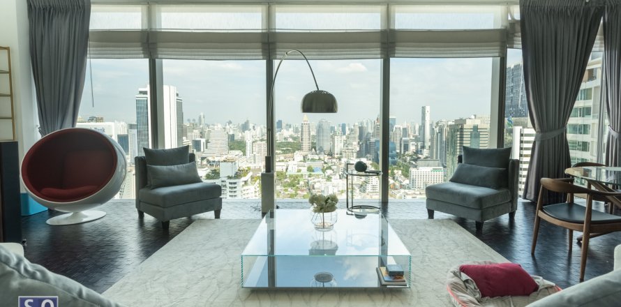 Condominio de 3 dormitorios en Sathon, Bangkok, Tailandia № 143547