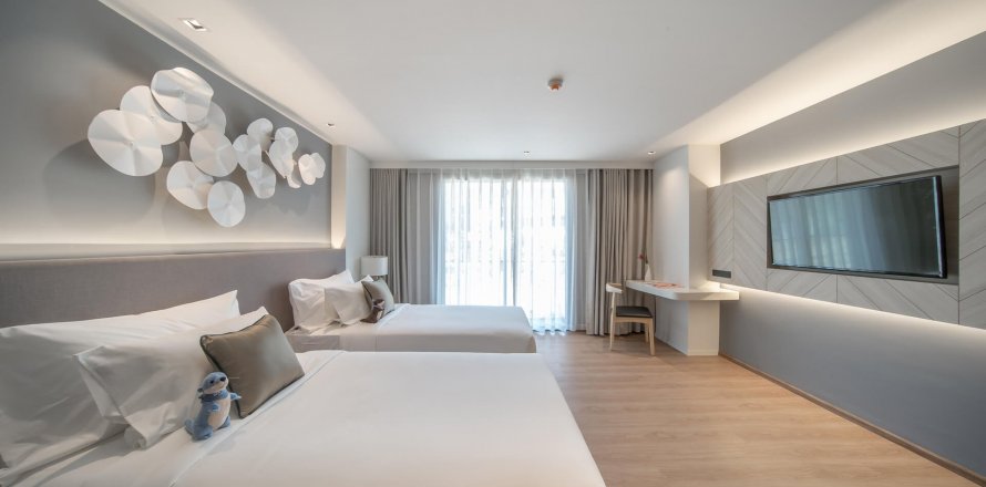 Condo à Rawai, Thaïlande, 1 chambre à Wyndham La Vita № 46818