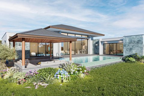 Chalet de 3 dormitorios en Mandala Villa by Baan Khunyaphat Residences, Phuket, Tailandia № 75319