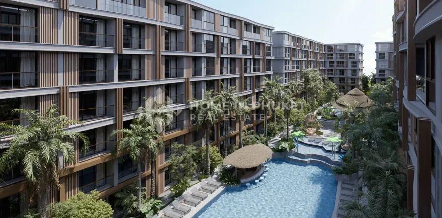 Studio dans le Condo à Bang Tao, Thaïlande № 209630
