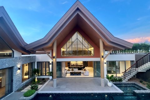 Chalet de 4 dormitorios en Bang Tao, Tailandia № 166288