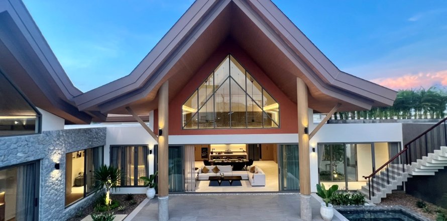 Chalet de 4 dormitorios en Bang Tao, Tailandia № 166288