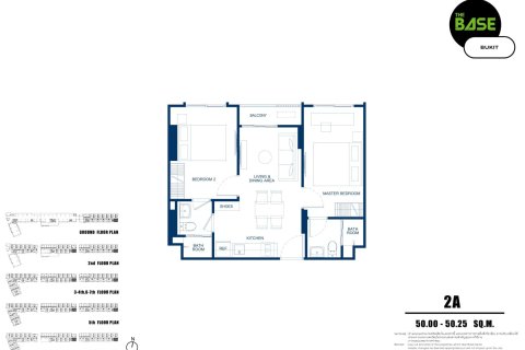 Condominio de 2 dormitorios en Kathu, Tailandia № 166292 - foto 20