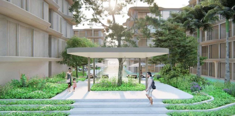 Condominio de 1 dormitorio en Bang Tao, Tailandia № 166287