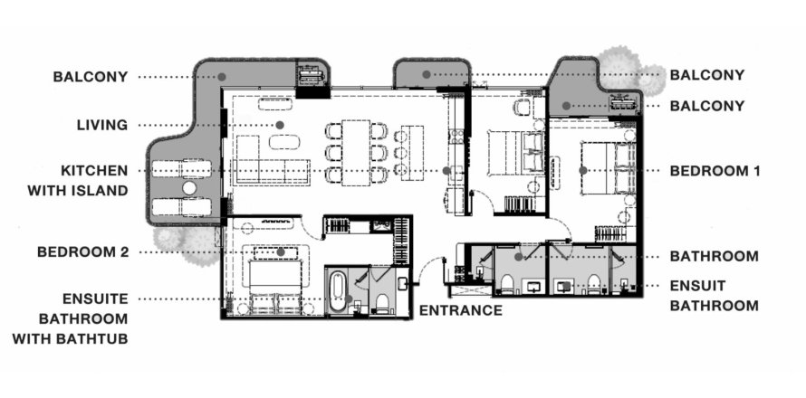Off-Plan The Balcony in Phuket, Thailand № 171526 - Foto 1