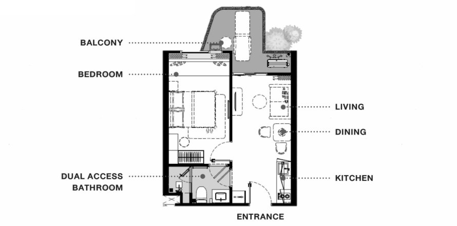 Off-Plan The Balcony in Phuket, Thailand № 171526 - Foto 1