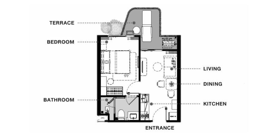 Off-Plan The Balcony in Phuket, Thailand № 171526 - Foto 1