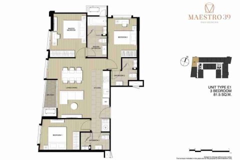 Condominio de 3 dormitorios en Bangkok, Tailandia № 183078 - foto 16