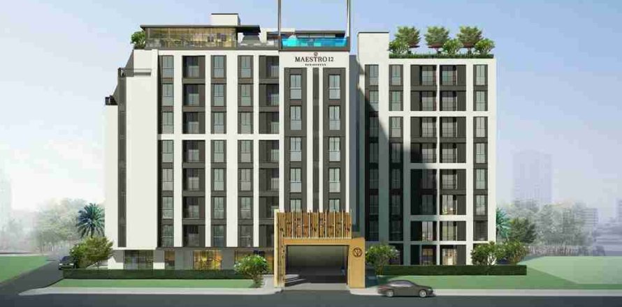 Condominio de 1 dormitorio en Phaya Thai, Bangkok, Tailandia № 183079