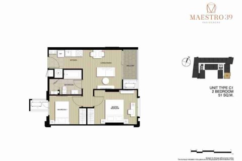Condominio de 2 dormitorios en Bangkok, Tailandia № 183077 - foto 16