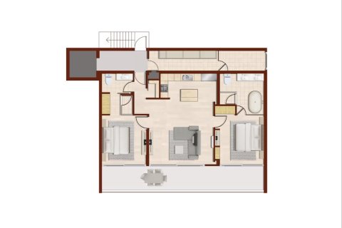 Apartamento de 2 dormitorios en Ko Samui, Tailandia № 222553 - foto 21