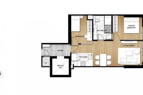 Condominio de 2 dormitorios en Bangkok, Tailandia № 143697 - foto 9