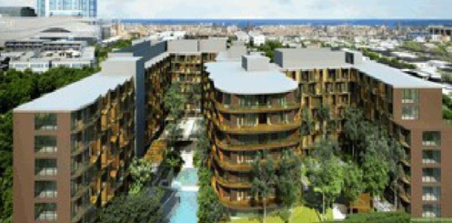 Apartamento de 1 dormitorio en Pattaya, Tailandia № 202865