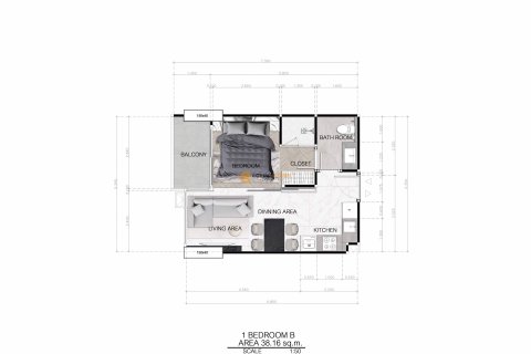 Studio in the Condo auf Jomtien Beach, Pattaya, Thailand № 119416 - Foto 11