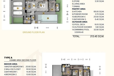Chalet de 4 dormitorios en Kathu, Tailandia № 169937 - foto 21