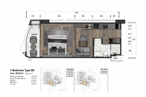 Eigentumswohnung in Kata, Thailand, 1 Schlafzimmer  № 169940 - Foto 22