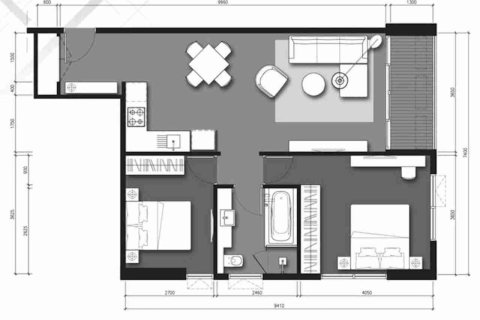 Condominio de 2 dormitorios en Bangkok, Tailandia № 183686 - foto 10