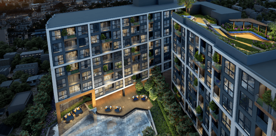 Condominio de 2 dormitorios en Bangkok, Tailandia № 183685