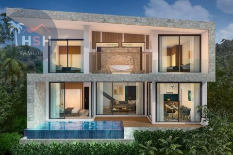 Chalet de 3 dormitorios en Ko Samui, Tailandia № 180149 - foto 3
