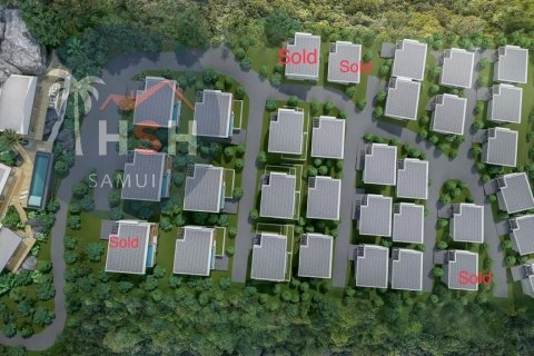 Chalet de 3 dormitorios en Ko Samui, Tailandia № 180149 - foto 9