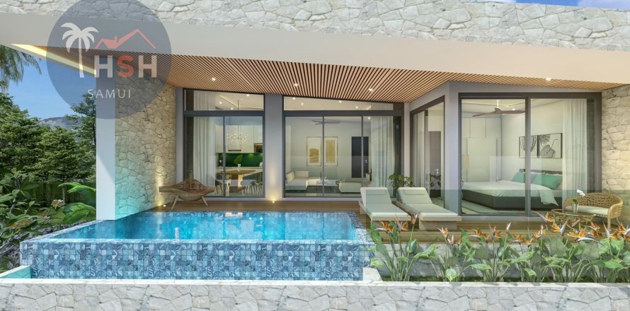 Chalet de 3 dormitorios en Ko Samui, Tailandia № 180149
