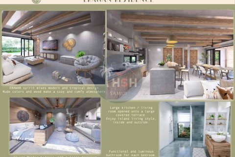 Chalet de 3 dormitorios en Ko Samui, Tailandia № 180150 - foto 2