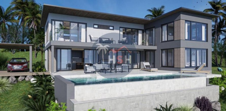 Chalet de 4 dormitorios en Ko Samui, Tailandia № 180151