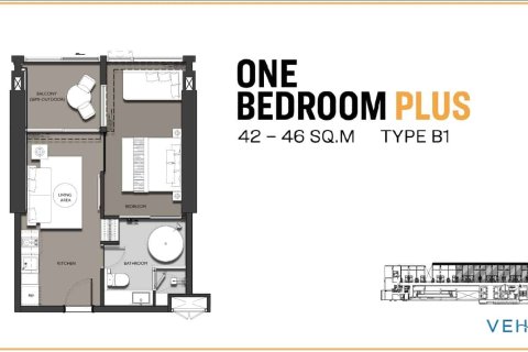 Condominio de 1 dormitorio en Hua Hin, Tailandia № 166632 - foto 16