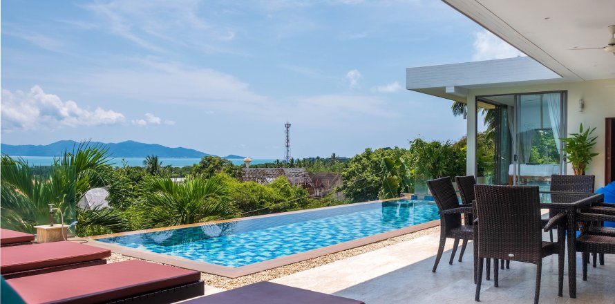 Casa de 4 dormitorios en Ko Samui, Tailandia № 222744