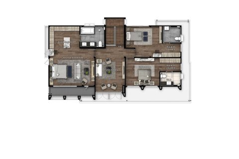 Chalet de 4 dormitorios en Bangkok, Tailandia № 165416 - foto 15