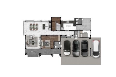 Chalet de 4 dormitorios en Bangkok, Tailandia № 165416 - foto 14