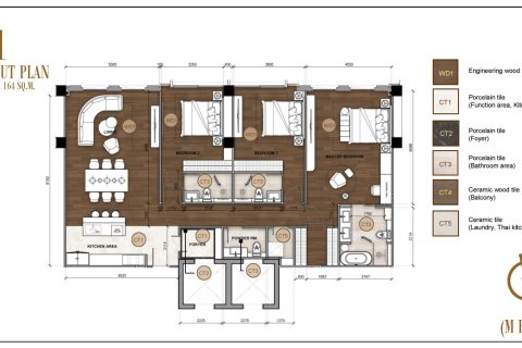Condo in Bangkok, Thailand, 3 bedrooms № 165412 - photo 10