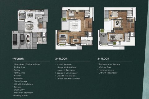 Chalet de 4 dormitorios en Lat Phrao, Bangkok, Tailandia № 165418 - foto 14