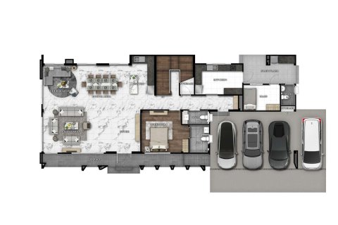 Chalet de 4 dormitorios en Bangkok, Tailandia № 165414 - foto 13