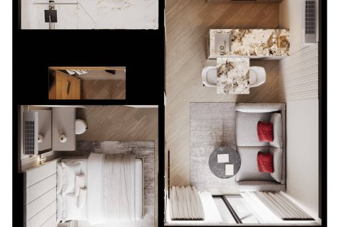 Condominio de 1 dormitorio en Layan Beach, Tailandia № 222559 - foto 13