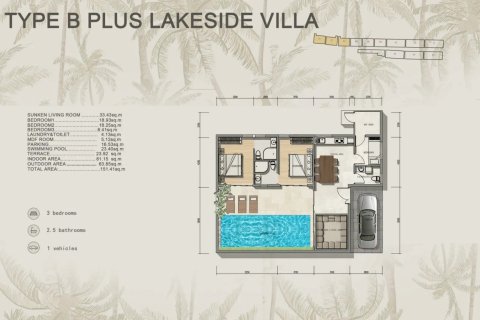 Chalet de 3 dormitorios en Chaweng Beach, Ko Samui, Tailandia № 222556 - foto 6