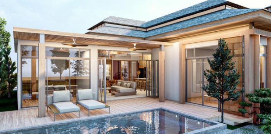 Chalet de 3 dormitorios en Rawai, Tailandia № 203246