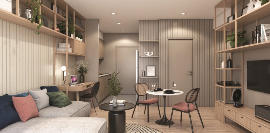 Condominio de 1 dormitorio en Bangkok, Tailandia № 203628