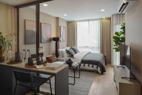 Condominio de 1 dormitorio en Lat Phrao, Bangkok, Tailandia № 203624 - foto 8