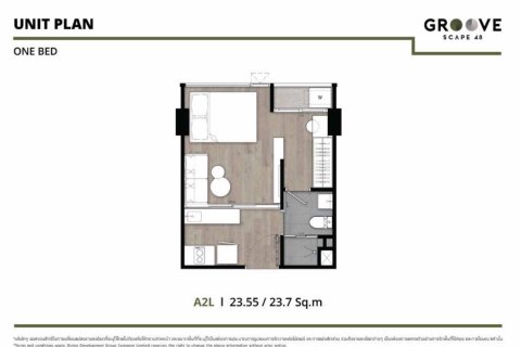 Condominio de 1 dormitorio en Lat Phrao, Bangkok, Tailandia № 203624 - foto 17