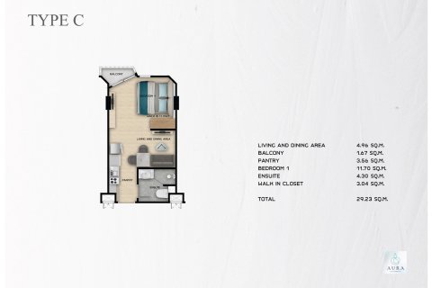 Condominio de 1 dormitorio en Rawai, Tailandia № 203627 - foto 12