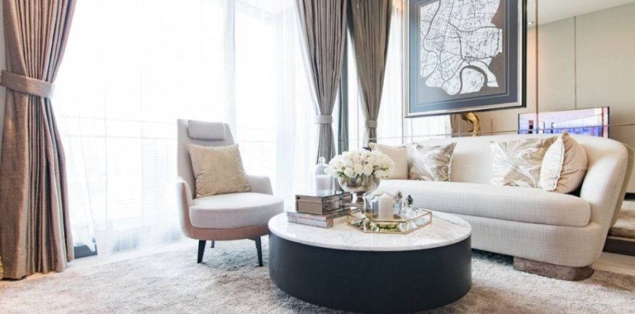 Condominio de 2 dormitorios en Khlong Toei, Bangkok, Tailandia № 176775