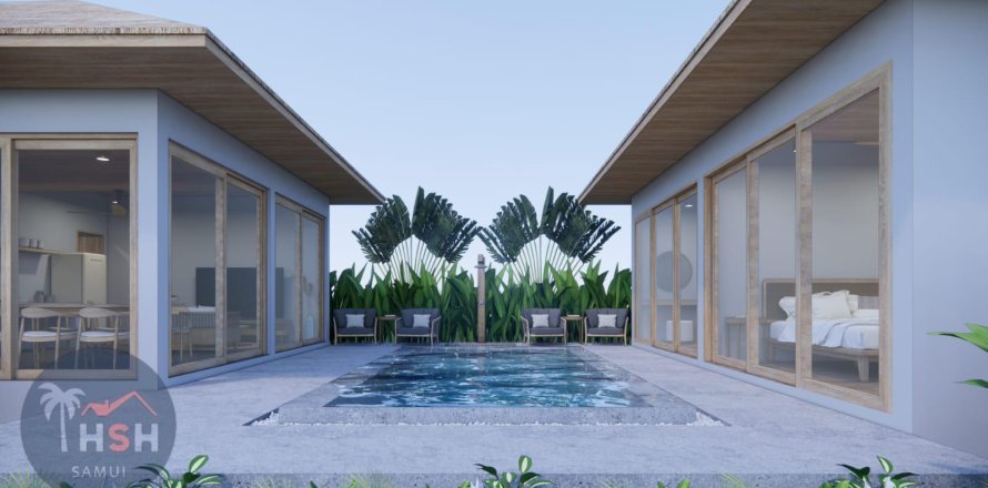 Chalet de 2 dormitorios en Ko Samui, Tailandia № 179917