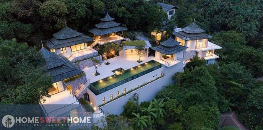 Chalet de 6 dormitorios en Ko Samui, Tailandia № 179920