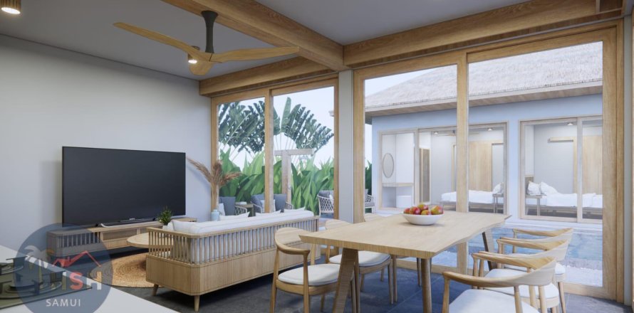 Chalet de 3 dormitorios en Ko Samui, Tailandia № 179916