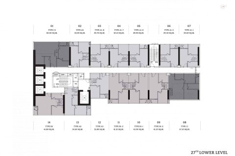 Condominio de 2 dormitorios en Bangkok, Tailandia № 166911 - foto 8