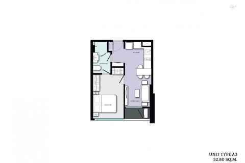 Condominio de 1 dormitorio en Bangkok, Tailandia № 166913 - foto 9
