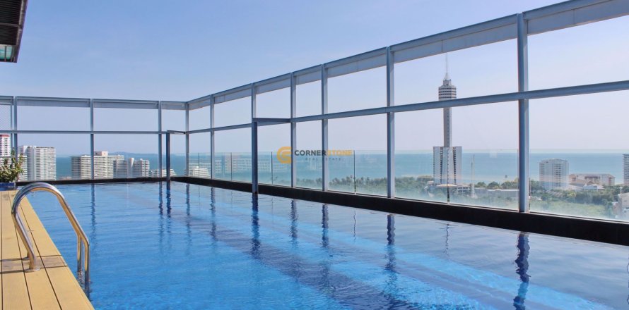 Estudio en el condominio en Jomtien Beach, Pattaya, Tailandia № 205007