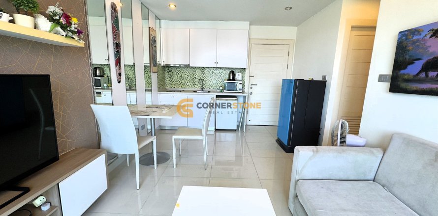 Estudio en el condominio en Jomtien Beach, Pattaya, Tailandia № 209744