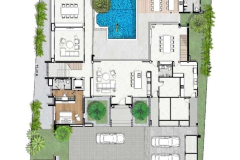 Chalet de 6 dormitorios en Bang Tao, Tailandia № 166353 - foto 17